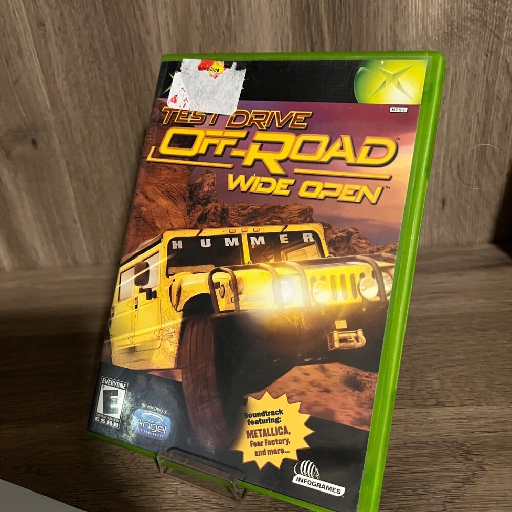 Xbox Test Drive Off Road Wide Open CIB